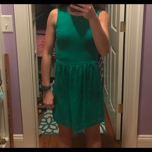 J.Crew Green Dress